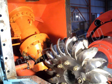 Pelton Hidro Türbin / Pelton Su Türbini ile Forge CNC Makinesi paslanmaz Çelik Runner