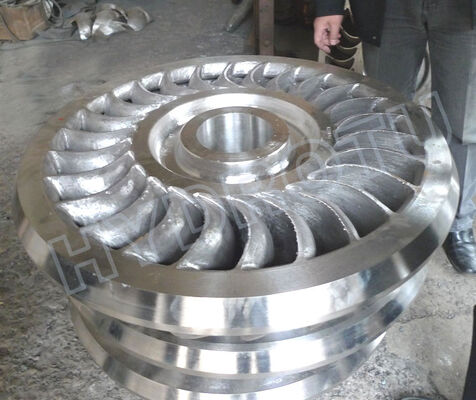 Turgo Hidro Türbin 100KW-2000KW, 70m-200m Düşüş Menzili ve %88 Verimlilik