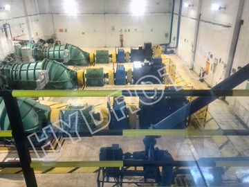 5-20m baş menzili Paslan Kaplan Yarım Ekseli Akışlı Hidroelektrik Türbünü