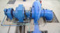 Tepki türü Francis hidro türbin/Francis su türbini hidroelektrik olarak için giriş vanası, PLC Vali, jeneratör ile